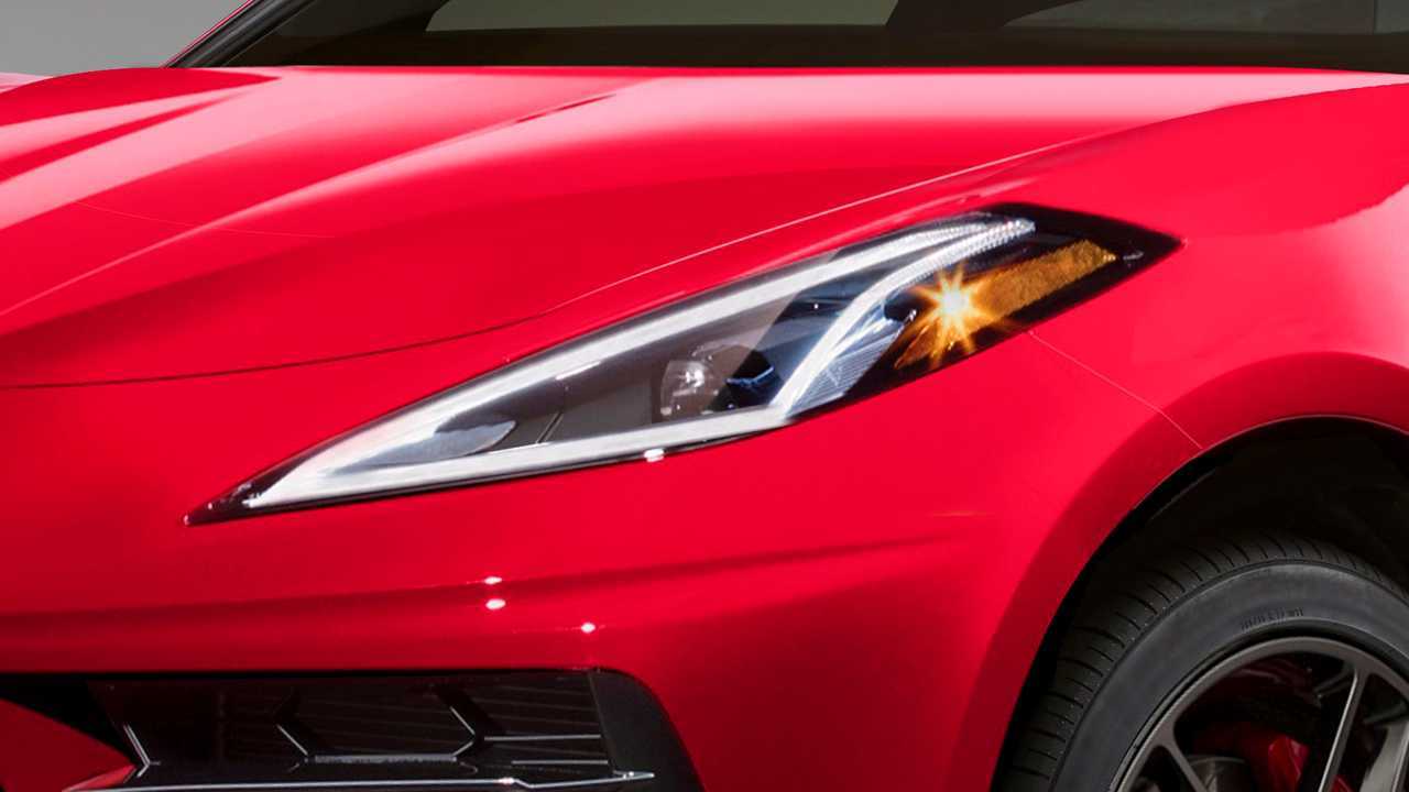 Illustration SUV Corvette C8