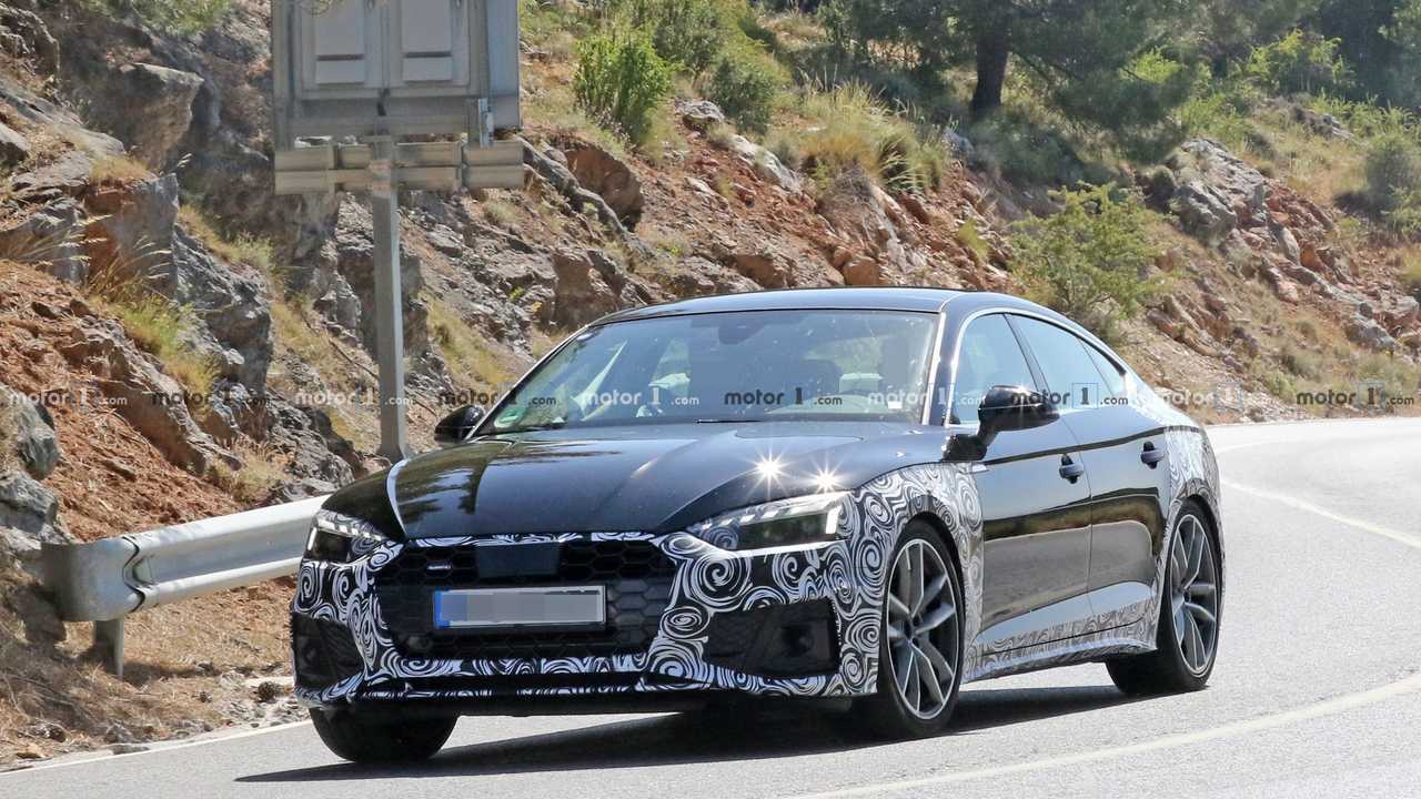 Photo d'espionnage de la Audi A5 Sportback