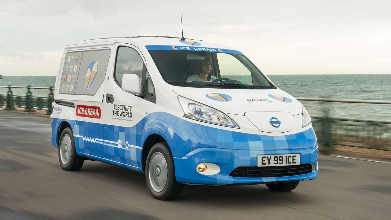 Nissan Electric Ice Cream Van