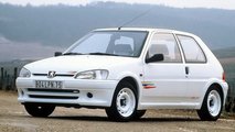 peugeot 106 Rallye, le foto storiche