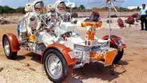 Lunar Roving Vehicle, das einzige Auto auf dem Mond
