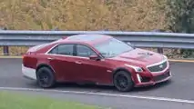 Cadillac CT5-V or CTS-V widebody spy shots