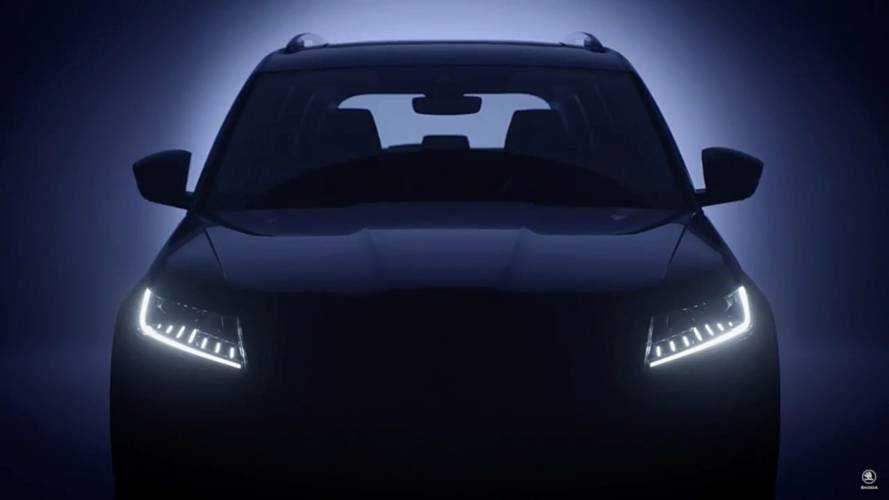 2019 Skoda Kodiaq RS teaser