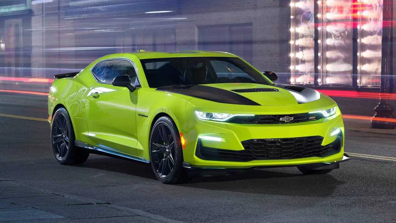 Sema 2018 Ein Chevy Camaro 2019 In Giftgrun