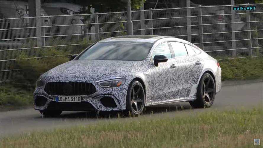 Mercedes-AMG GT 4-Door Coupe prototype spy photo