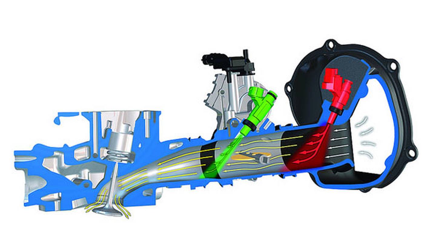 2012 Kawasaki KX250 dual fuel injectors explained