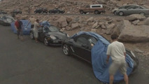 Porsche spy photos by Google Street