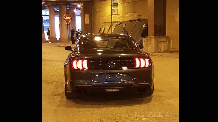 2018 Ford Mustang Bullitt spy photo