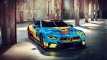 BMW M8 GTE Art Car Render