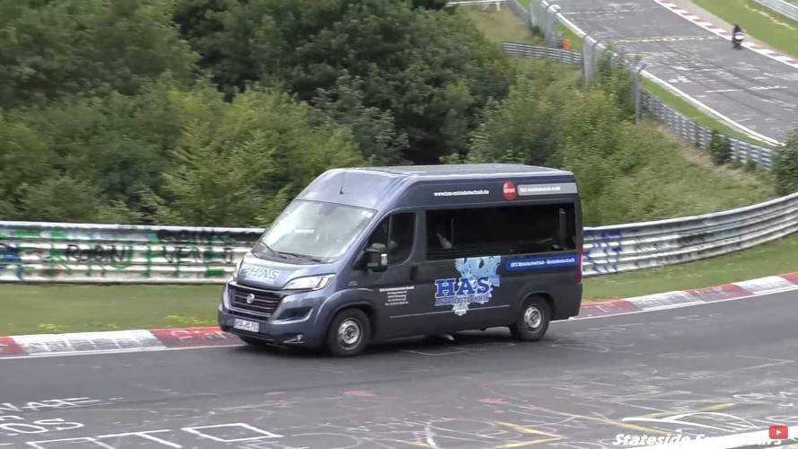 Vans at the Nurburgring