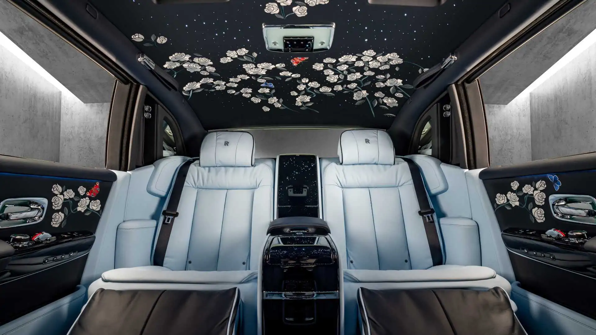 Rolls Royce Phantom Interior Star Roof Cabinets Matttroy