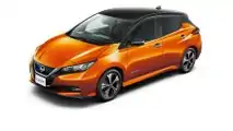 Nissan LEAF e+ G (2-tone Premium Corona Orange and Super Black)