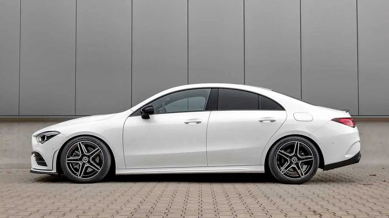 H R Sportfedern Fur Den Neuen Mercedes Cla