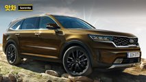 2021 Kia Sorento rendering
