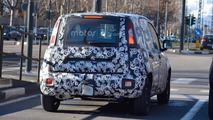 2017 Fiat Panda facelift spy photo