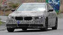 2017 BMW 5-Series plug-in hybrid spy photo