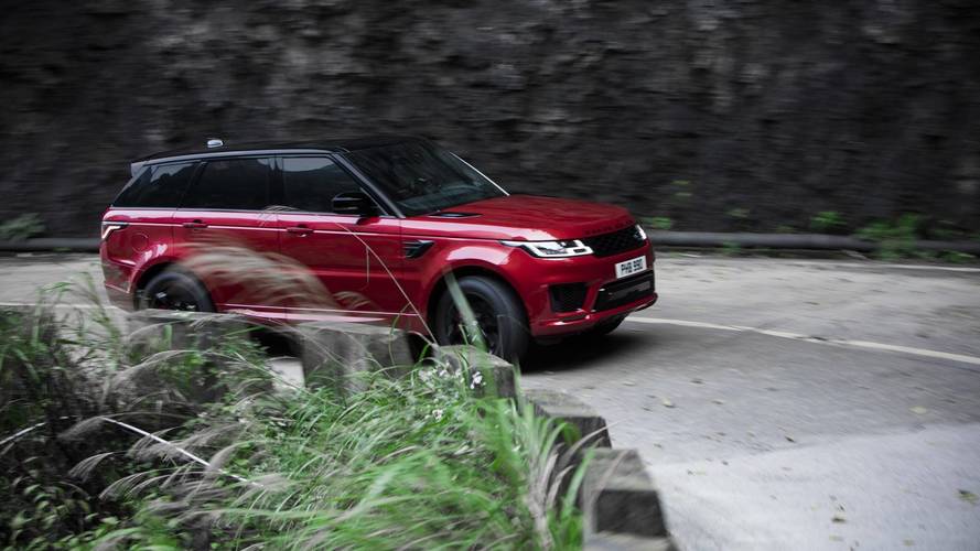 Range Rover Sport PHEV escaleras