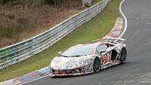 2019 Lamborghini Aventador SV Jota spy shots