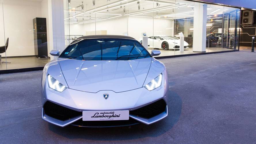 Lamborghini, Paris, Concession, Showroom