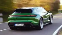Essai de la Porsche Taycan Turbo S Cross Turismo (2021)