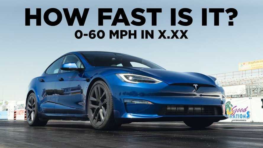 Watch How Quick The Tesla Model S Plaid Truly Is