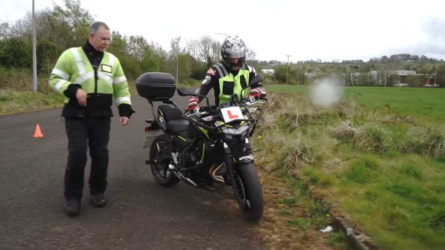 Vídeo: Jonathan Rea se prepara para obtener el carné de moto