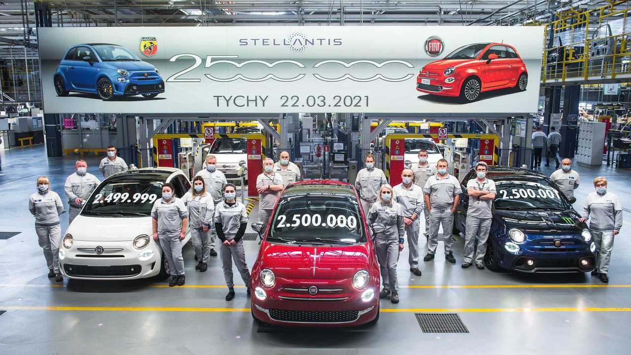 Prodotta la Fiat 500 numero 2.500.000