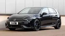 VW Golf 8 R - Sportfedern - Front