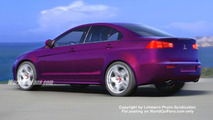SPY PHOTOS: High Performance Mitsubishi Lancer