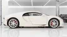 Bugatti Chiron habillé par Hermès
