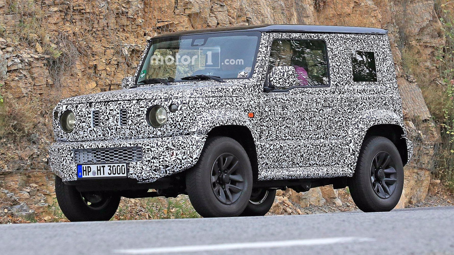 2018 Suzuki Jimny Spy Photos