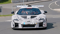McLaren 675LT Race Car Spy Photos