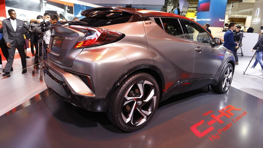 Toyota C-HR Hy-Power Concept live in Frankfurt