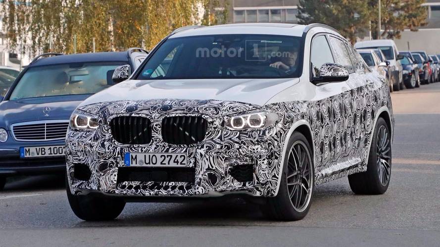 BMW X4 M 2018, fotos espía