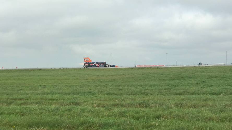 Bloodhound SSC successful run