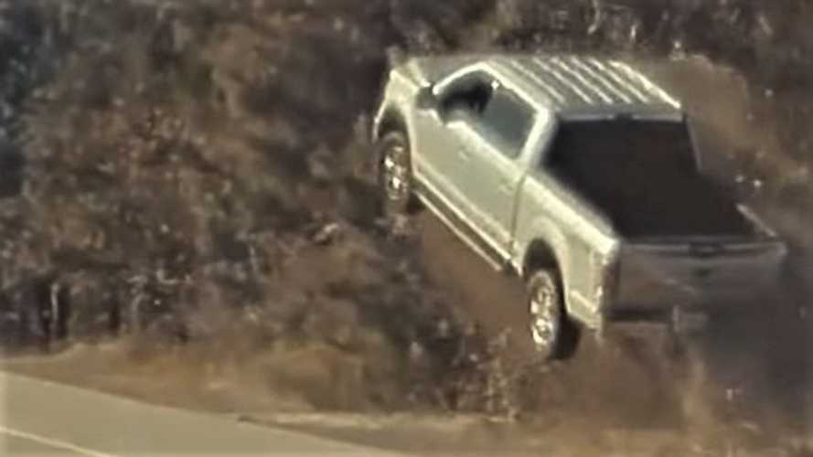TeslaCam Catches Flying Pickup Truck, Possible Meteorite