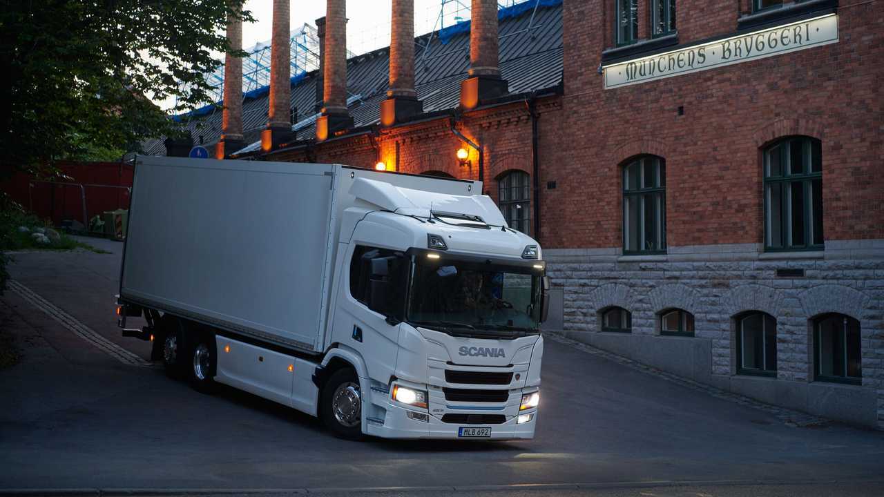 Scania battery electric truck