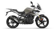 BMW G 310 GS (2021) in der Basisfarbe Polarweiss uni