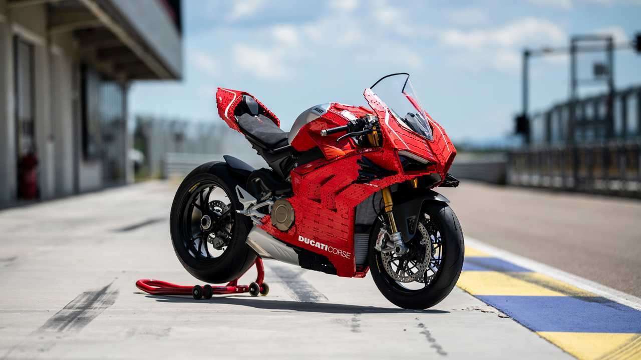 Ducati Museum LEGO Display