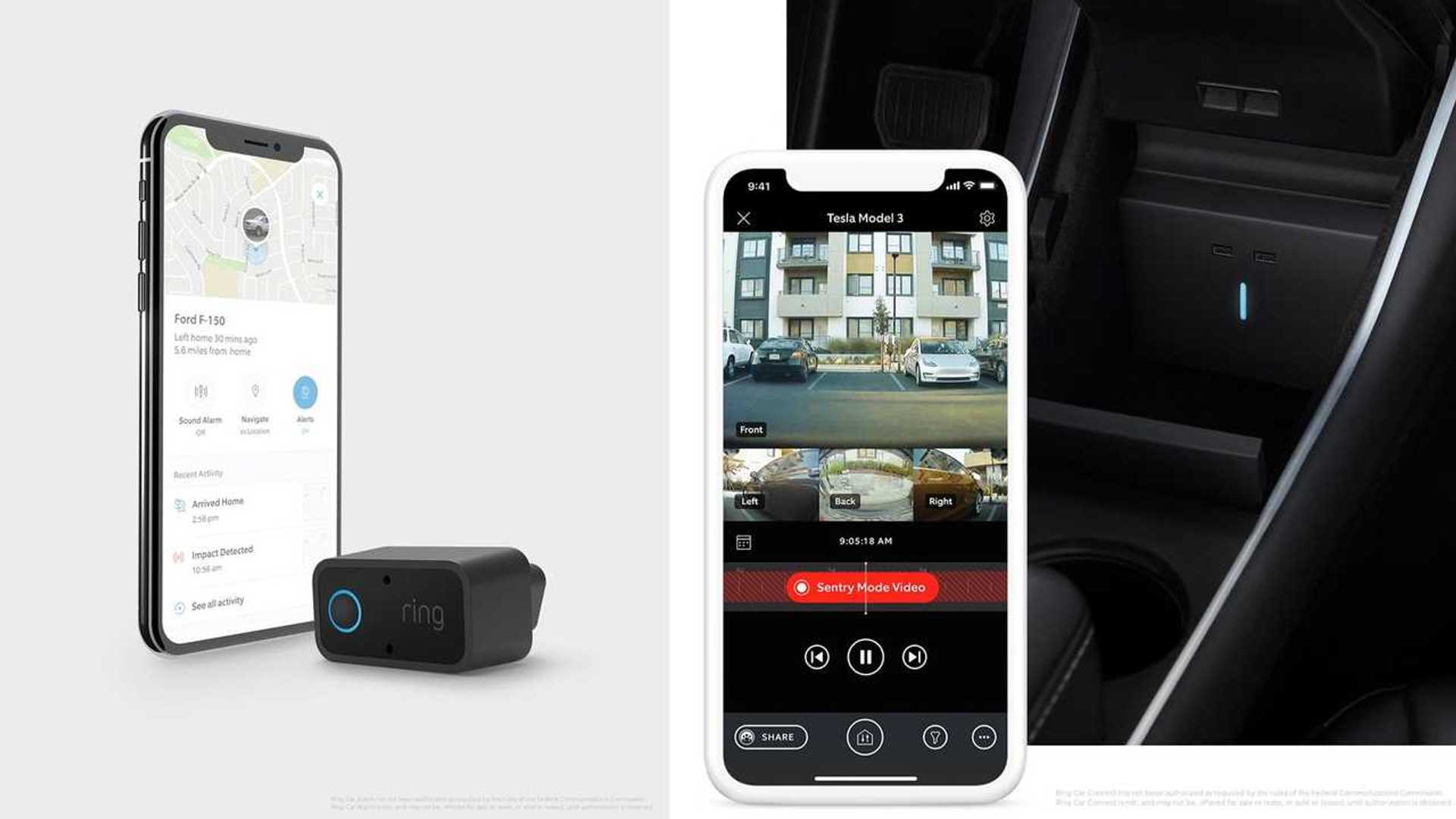 Ring Breaks Into Car Security Business, Tesla Takes First Dibs