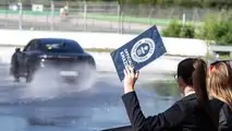 Porsche Taycan EV drift rekoru