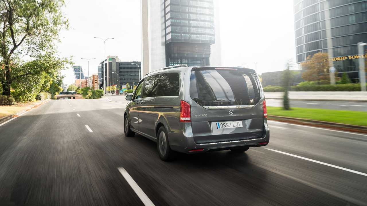 Mercedes-Benz EQV, prueba