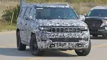 Jeep Wagoneer Spy Photo Front