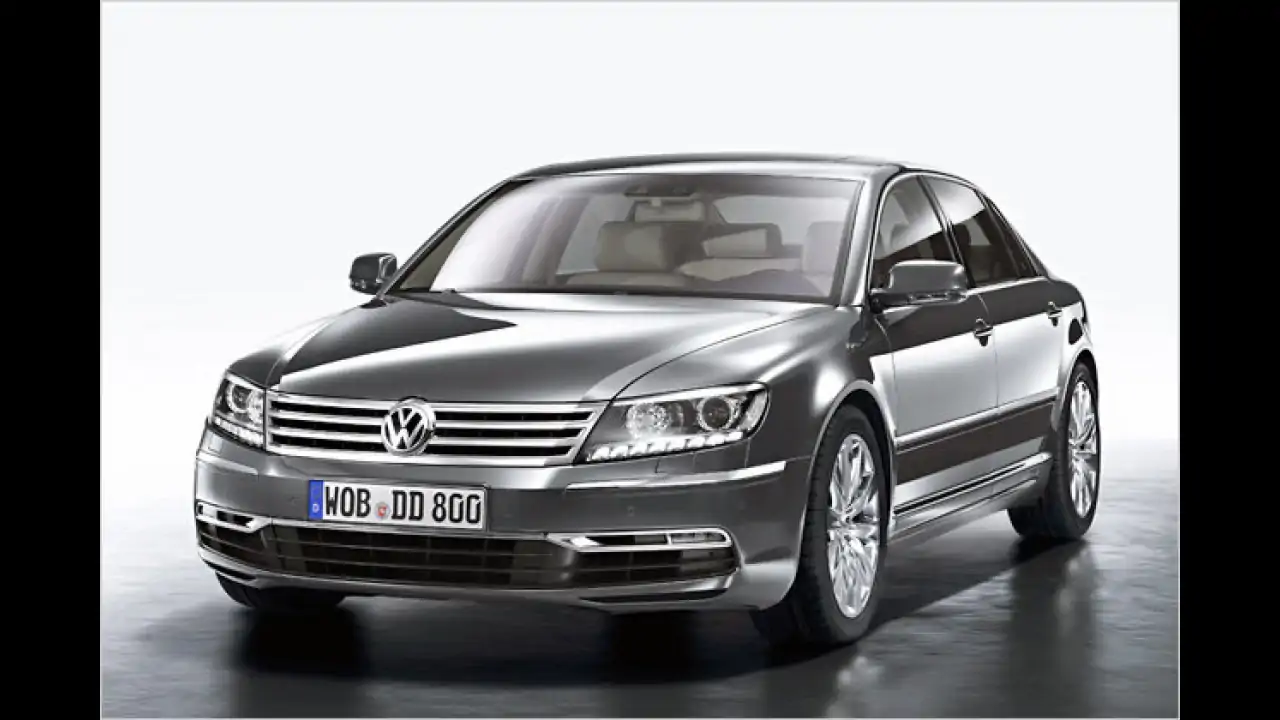 Neuer Vw Phaeton Das Zweite Gesicht