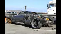 Crash auf der Autobahn