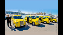 London Taxi fliegt ab