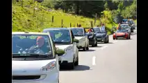 Gedrängel im Smart