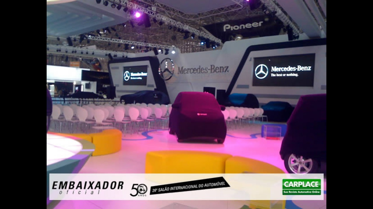 Bastidores: Mercedes-Benz no Salão do Automóvel