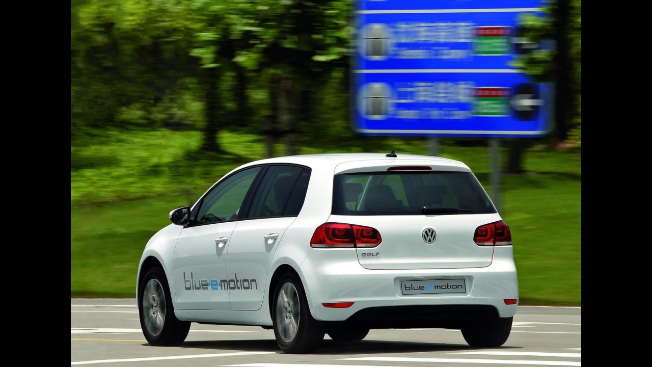 Golf Elétrico: Volkswagen apresenta o Golf Blue E-Motion Concept 2010