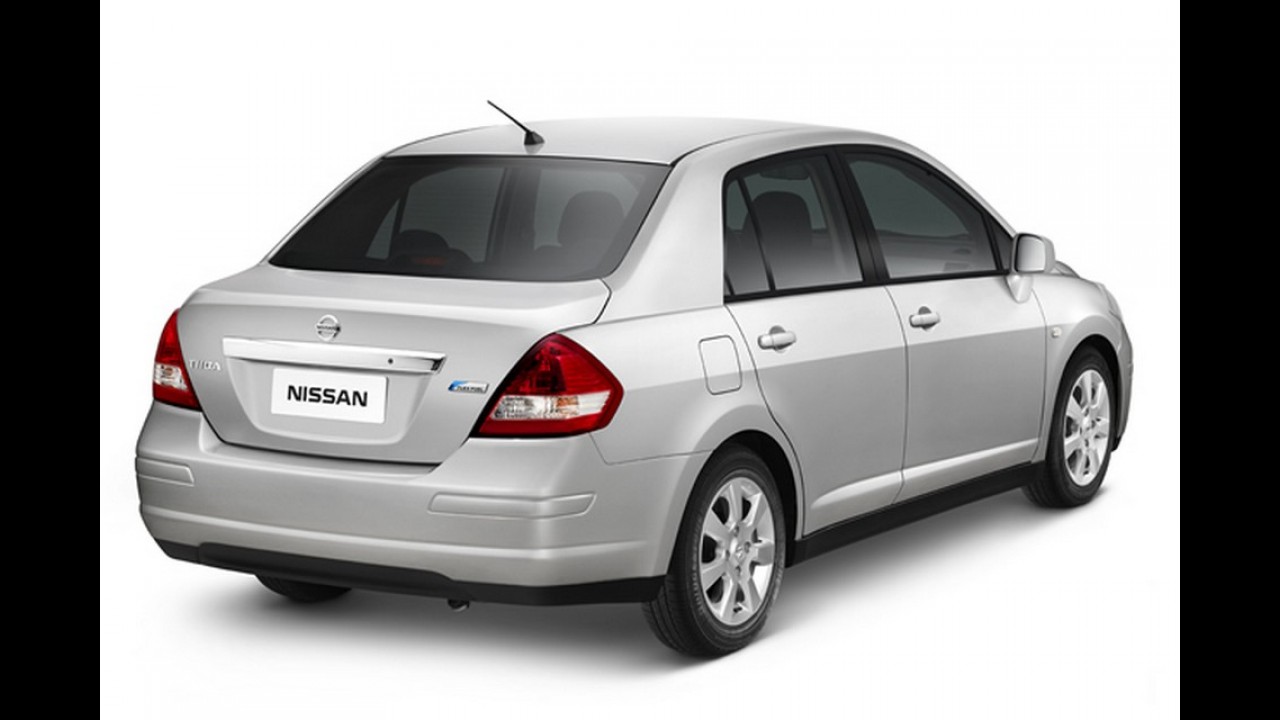 Nissan Tiida Sedan 2013 chega com rodas de liga leve de série e preços a partir de R$ 45.590